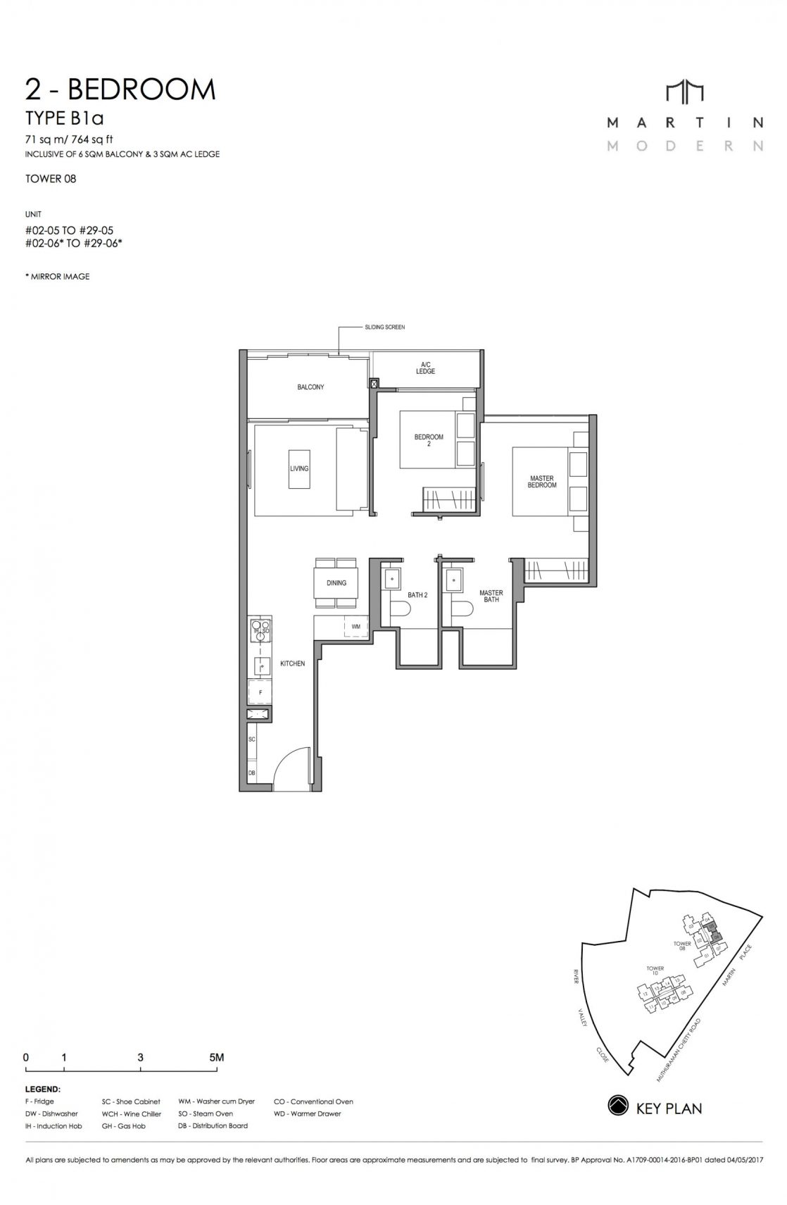 MARTIN MODERN 2-Bedroom TYPE B1a