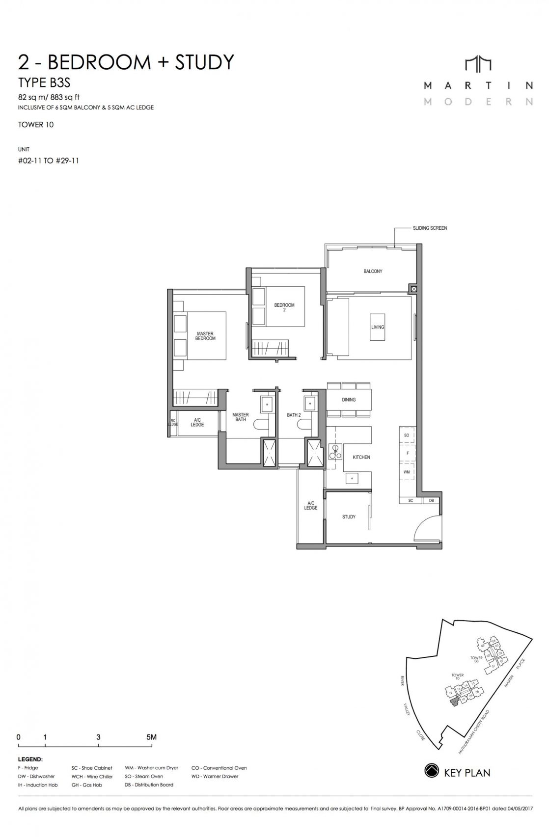 MARTIN MODERN 2-Bedroom TYPE B3S