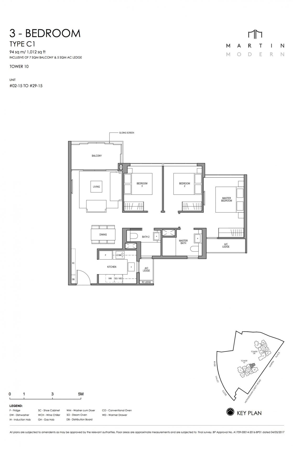 MARTIN MODERN 3-Bedroom TYPE C1