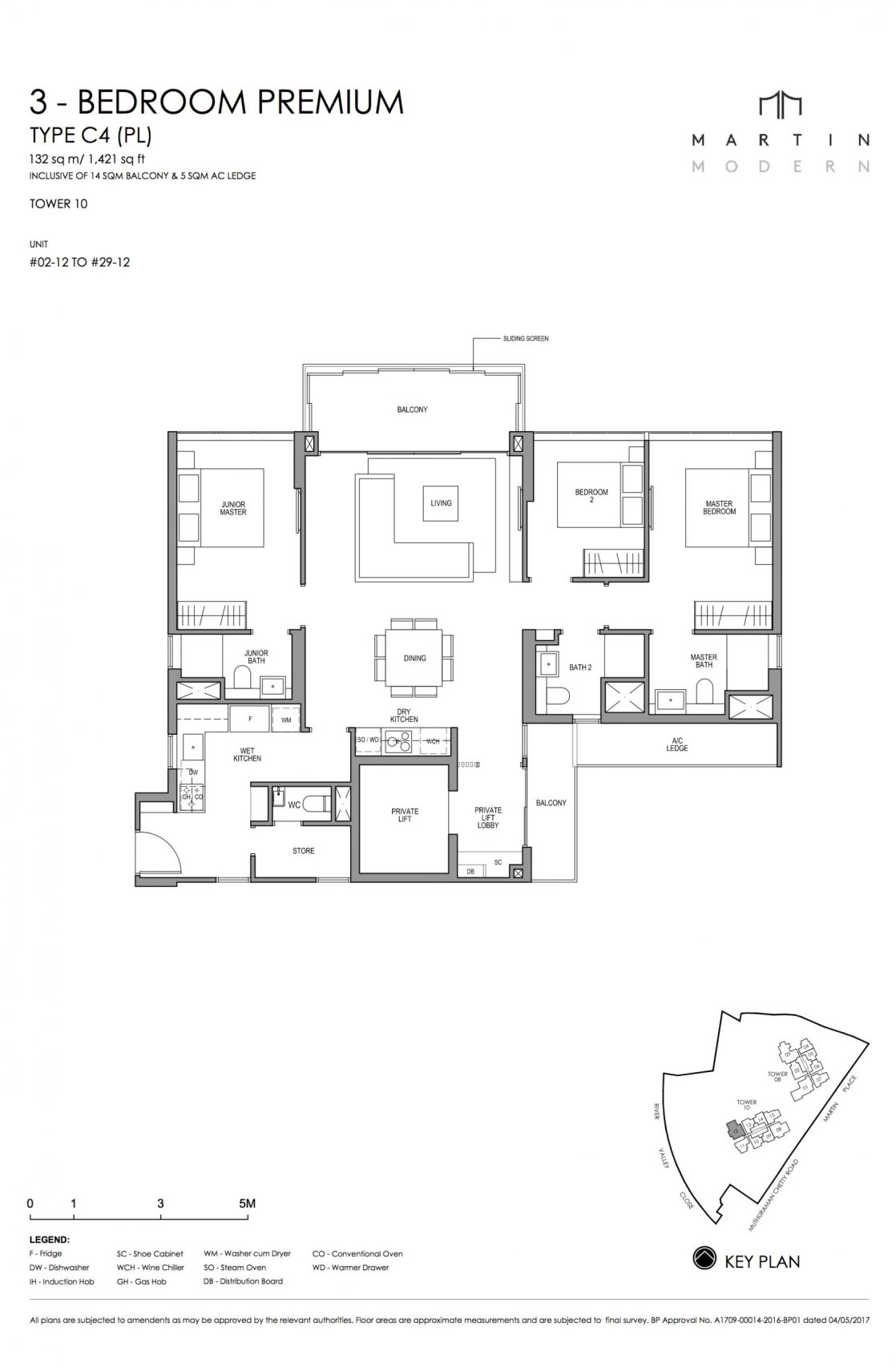 MARTIN MODERN 3-Bedroom TYPE C4PL