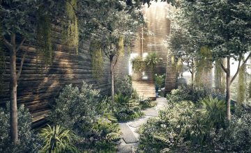 Martin Modern secret garden