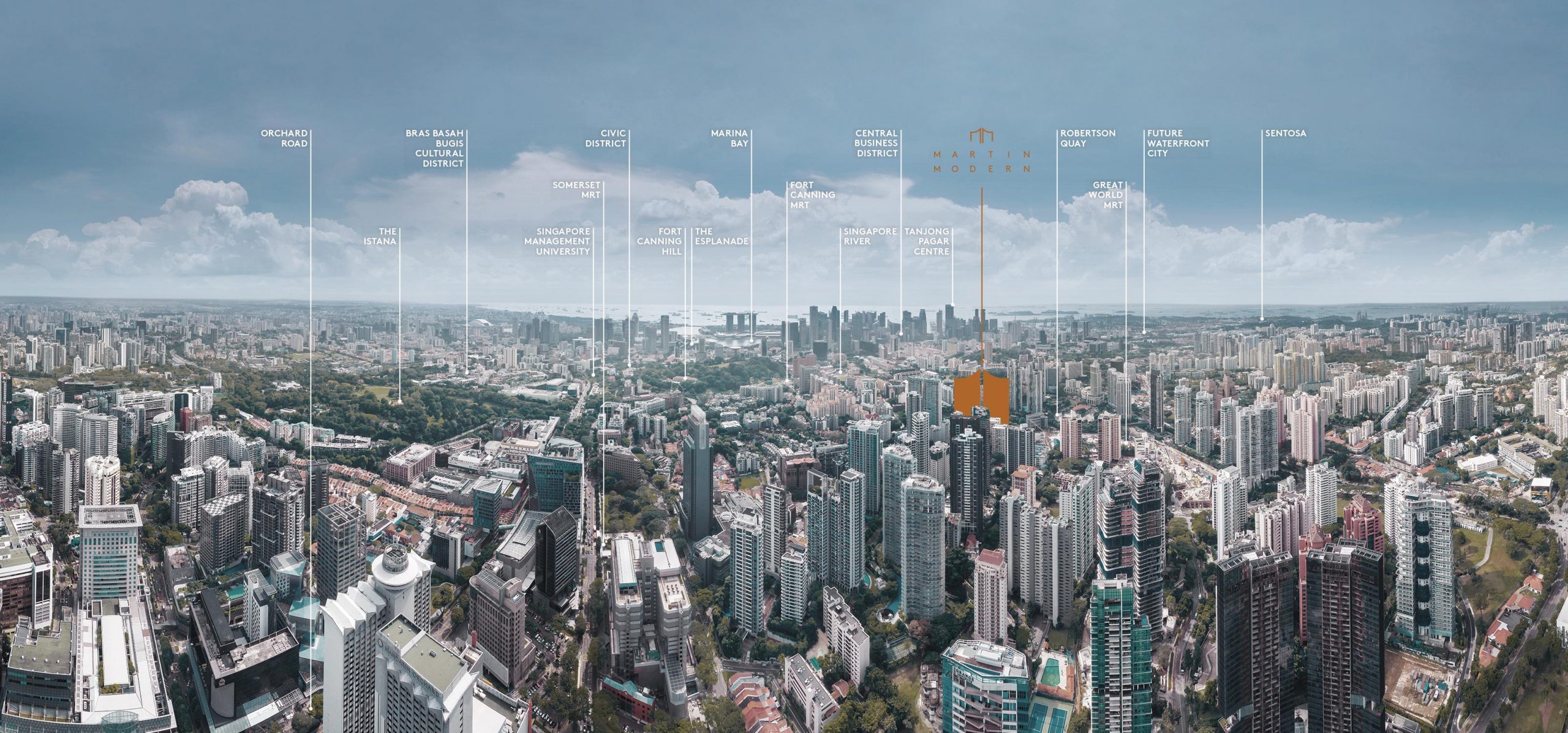 Martin modern panoramic view in prime district 9